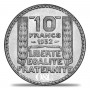 10 Francs Turin Revers