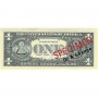 Billet de 1 Dollar USD Etats-Unis Verso