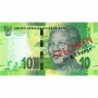 Billet de 10 Rands, ZAR, Afrique du Sud