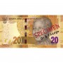 Billet de 20 Rands, ZAR, Afrique du Sud