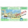 Billet de 5000 Francs CFA, XAF, Cameroun