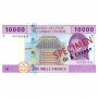Billet de 10000 Francs CFA, XAF, Cameroun