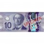 Billet de 10 Dollars, CAD, Canada