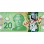 Billet de 20 Dollars, CAD, Canada