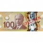 Billet de 100 Dollars, CAD, Canada