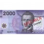 Billet de 2000 Pesos, CLP, Chili