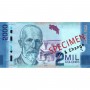 Billet de 2 Colons, CRC, Costa Rica