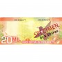 Billet de 20 Colons, CRC, Costa Rica