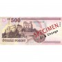 Billet de 500 Forints, HUF, Hongrie