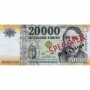Billet de 20000 Forints, HUF, Hongrie