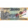 Billet de 20000 Forints, HUF, Hongrie