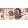 Billet de 500 Pesos, MXN, Mexique