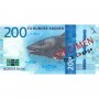 Billet de 200 Couronnes, NOK, Norvège