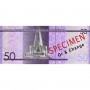 Billet de 50 Pesos, DOP, République Dominicaine