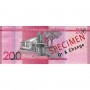 Billet de 200 Pesos, DOP, République Dominicaine