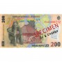 Billet de 200 Leus, RON, Roumanie