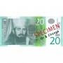 Billet de 20 Dinars, RSD, Serbie