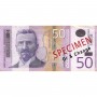 Billet de 50 Dinars, RSD, Serbie