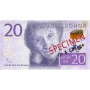 Billet de 20 Couronnes, SEK, Suède