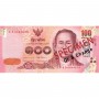 Billet de 100 Bahts, THB, Thaïlande