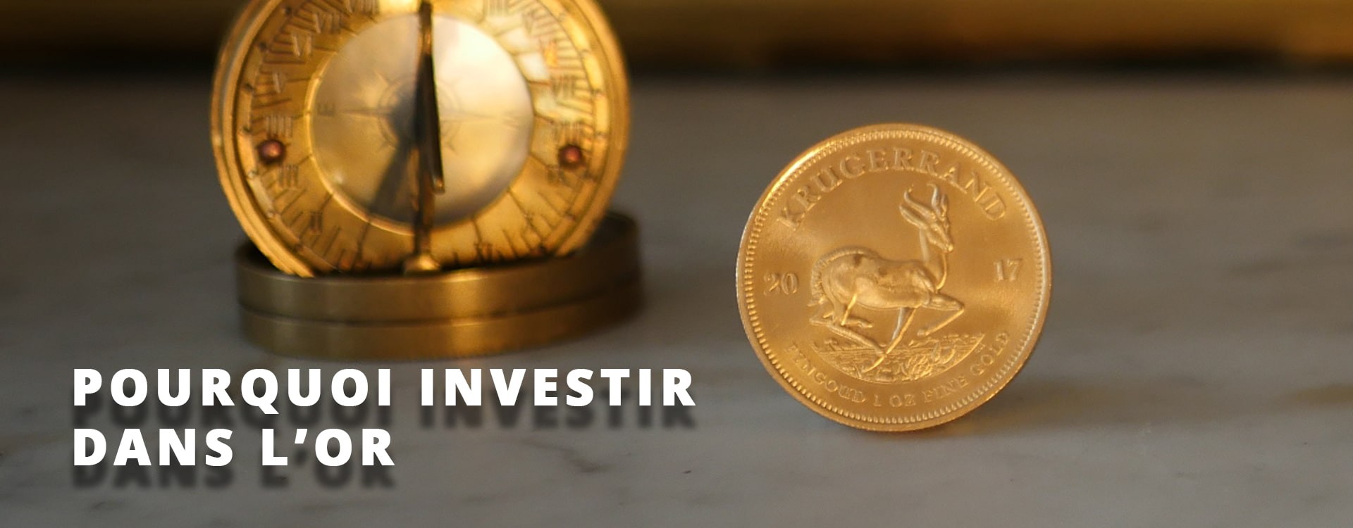 Pourquoi investir dans l'or